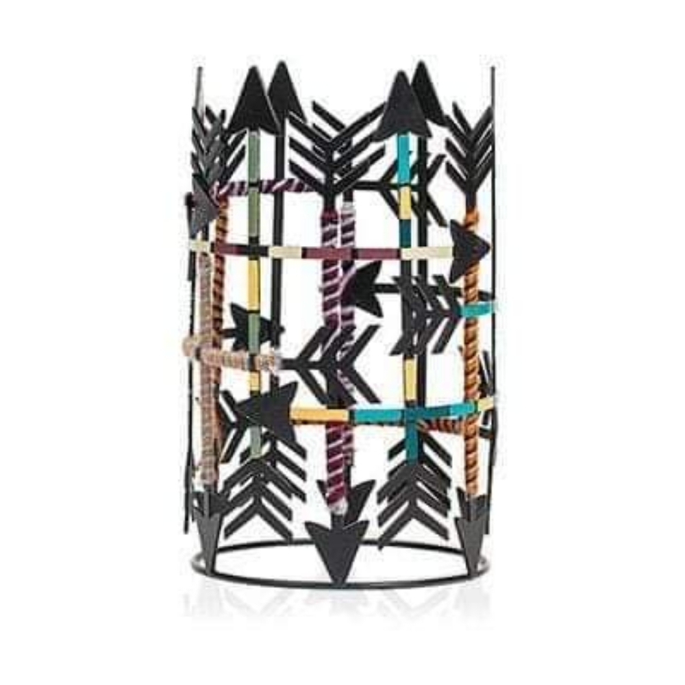 Pink zebra arrow shade